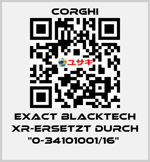 EXACT BLACKTECH XR-Ersetzt durch "0-34101001/16"  Corghi