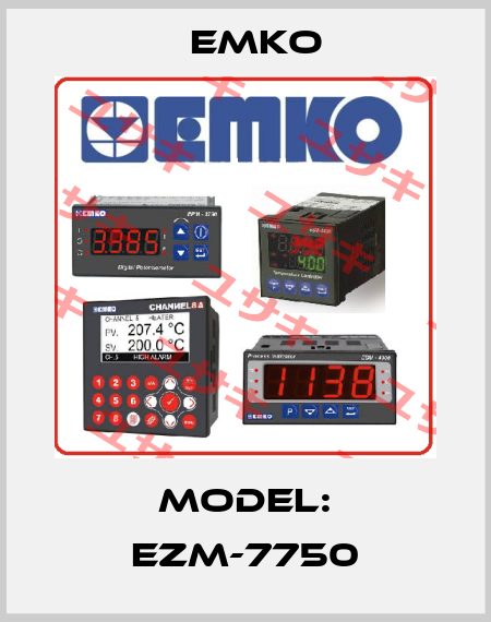 Model: EZM-7750 EMKO