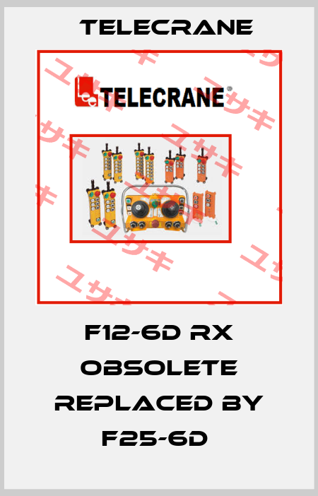 F12-6D RX obsolete replaced by F25-6D  Telecrane
