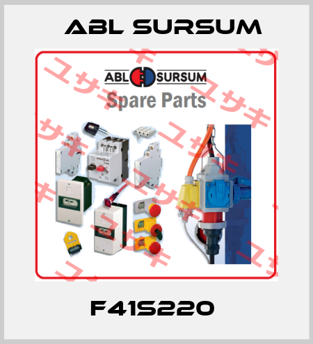 F41S220  Abl Sursum