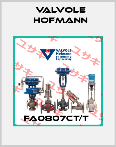 FA0807CT/T  Valvole Hofmann