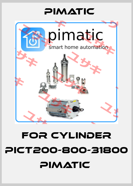 FOR CYLINDER PICT200-800-31800 PIMATIC  Pimatic