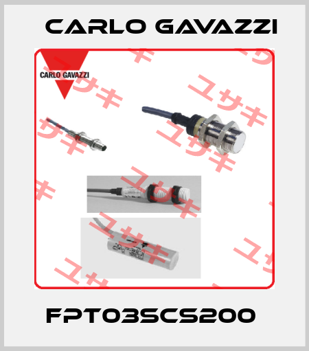 FPT03SCS200  Carlo Gavazzi
