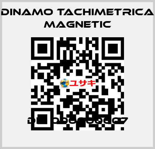 DIN 000000007 Dinamo Tachimetrica Magnetic