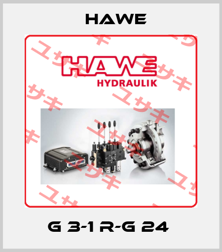 G 3-1 R-G 24  Hawe