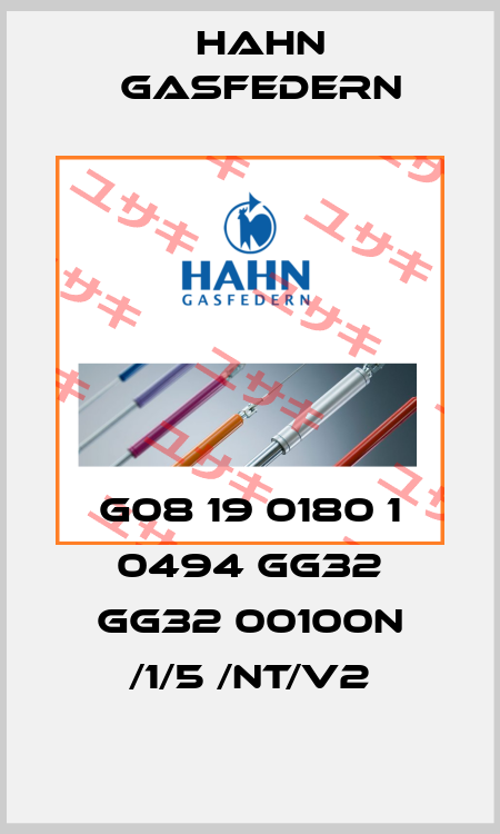 G08 19 0180 1 0494 GG32 GG32 00100N /1/5 /NT/V2 Hahn Gasfedern