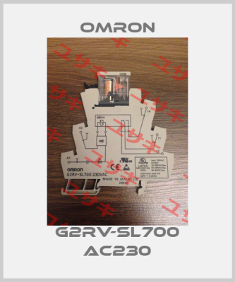 G2RV-SL700 AC230 Omron