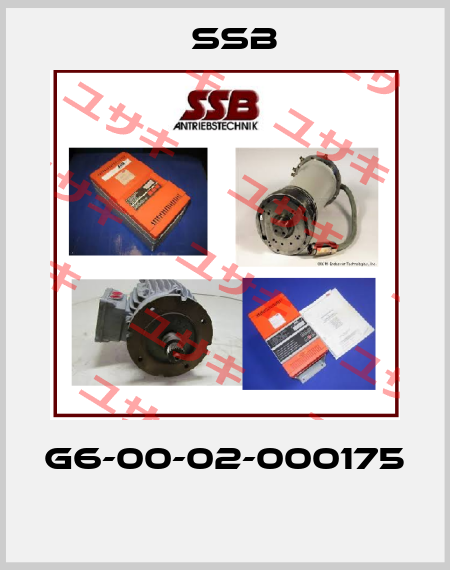 G6-00-02-000175  SSB