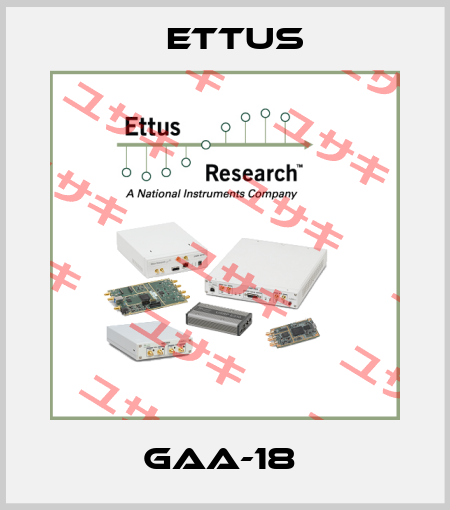 GAA-18  Ettus