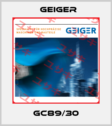 GC89/30 Geiger