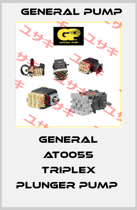 GENERAL AT0055 TRIPLEX PLUNGER PUMP  General Pump