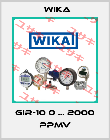 GIR-10 0 ... 2000 ppmv Wika