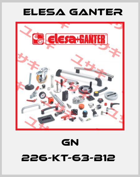GN 226-KT-63-B12  Elesa Ganter