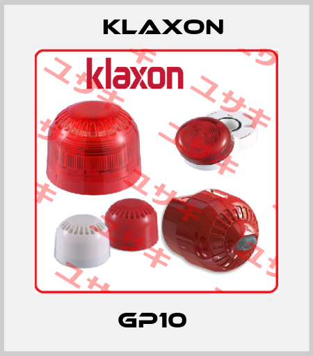 GP10  Klaxon