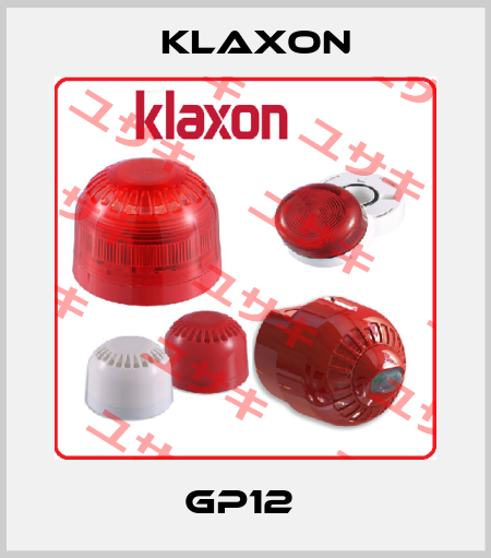 GP12  Klaxon