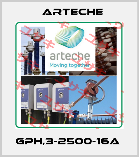 GPH,3-2500-16A  Arteche