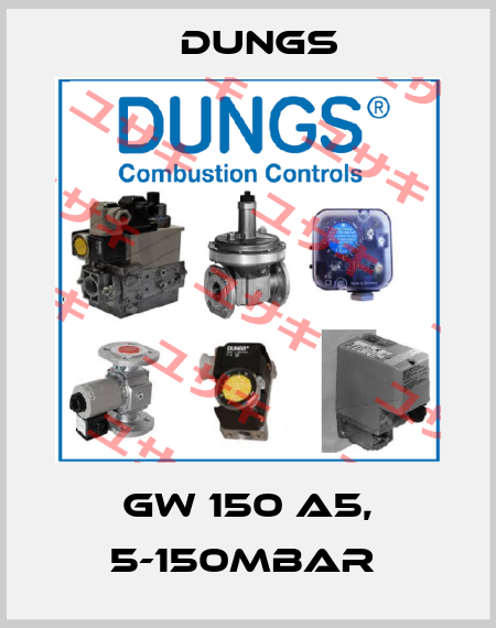 GW 150 A5, 5-150mbar  Dungs