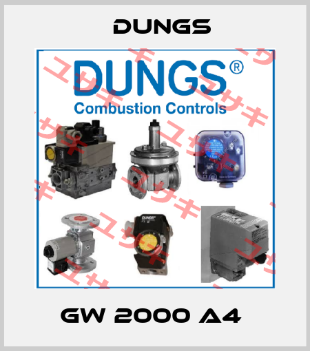 GW 2000 A4  Dungs
