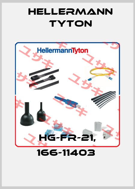 HG-FR-21, 166-11403  Hellermann Tyton