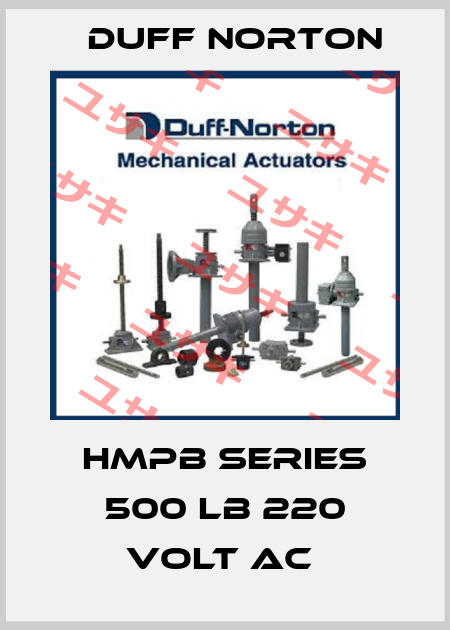 HMPB SERIES 500 LB 220 VOLT AC  Duff Norton