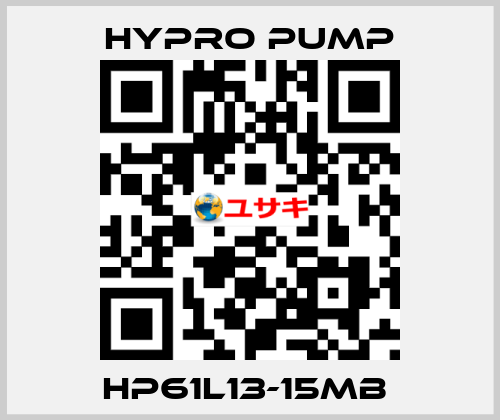 HP61L13-15MB  Hypro Pump