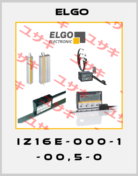 I Z 1 6 E - 0 0 0 - 1 - 0 0 , 5 - 0 Elgo