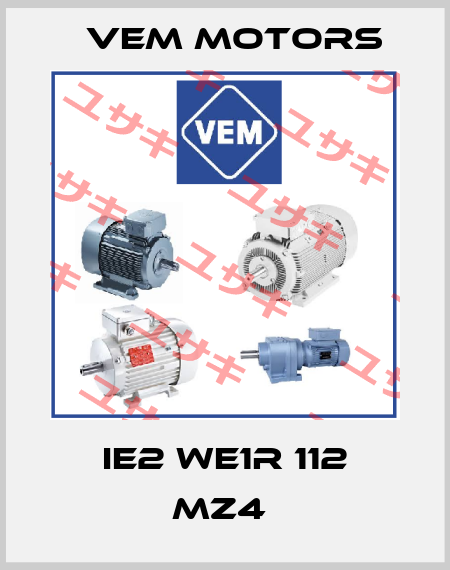 IE2 WE1R 112 MZ4  Vem Motors