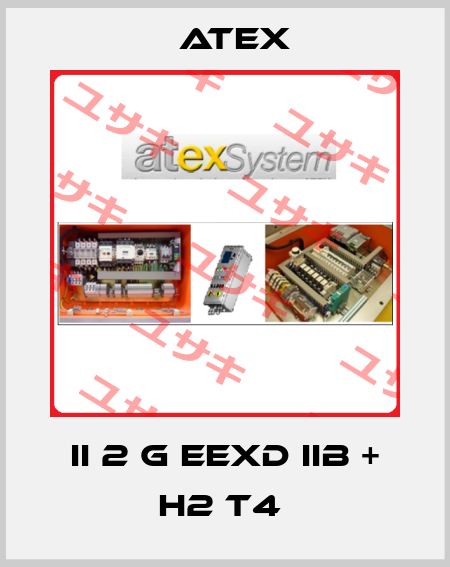 II 2 G EEXD IIB + H2 T4  Atex