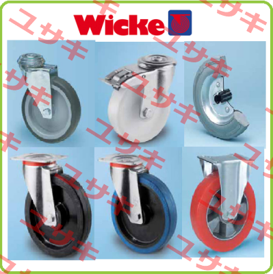 INDUSTRIAL SPINNING WHEELS WITHOUT BRAKE A DIAMETER OF 80 MM  Wicke