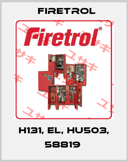 H131, EL, HU503, 58819  Firetrol