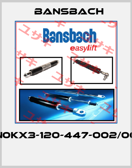 K0N0KX3-120-447-002/000N  Bansbach