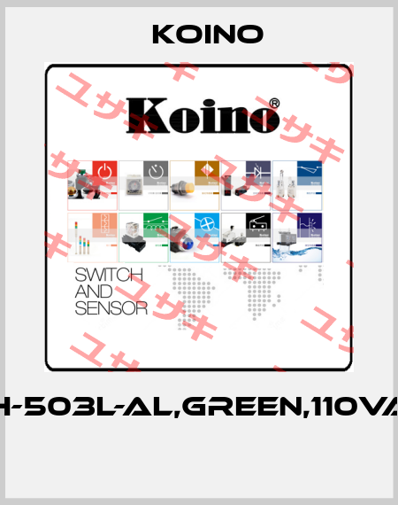 KH-503L-AL,GREEN,110VAC  Koino