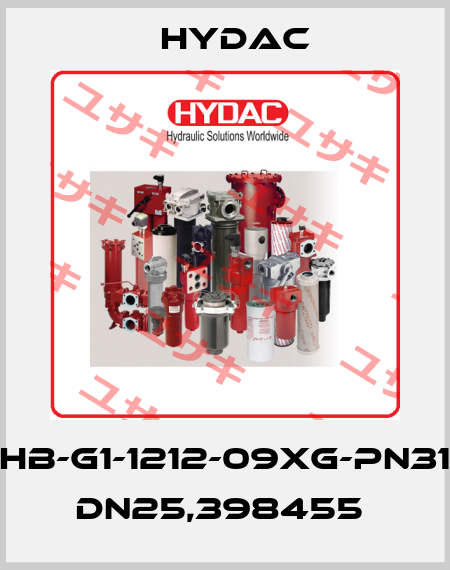 KHB-G1-1212-09XG-PN315 DN25,398455  Hydac