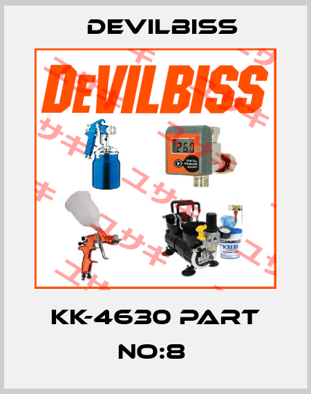 KK-4630 PART NO:8  Devilbiss