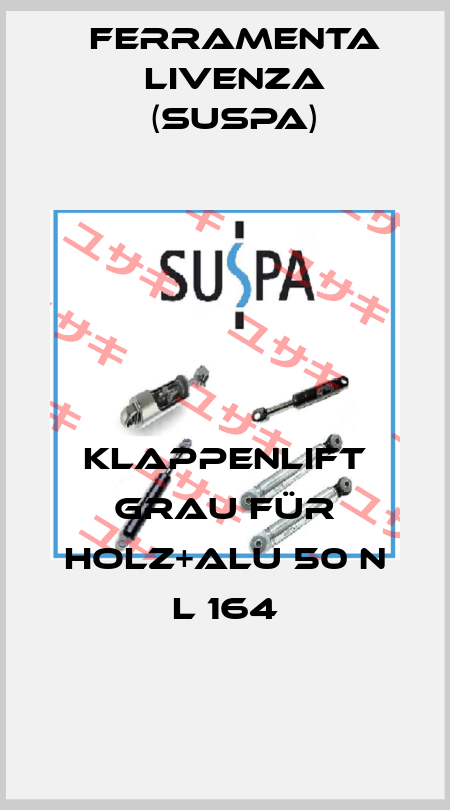 Klappenlift grau für Holz+Alu 50 N L 164 Ferramenta Livenza (Suspa)