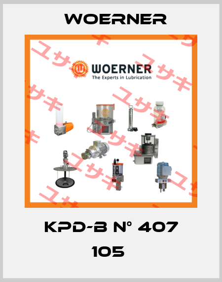 KPD-B N° 407 105  Woerner