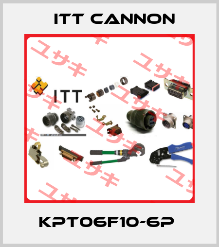 KPT06F10-6P  Itt Cannon