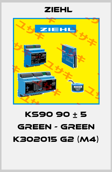 KS90 90 ± 5 GREEN - GREEN K302015 G2 (M4)  Ziehl