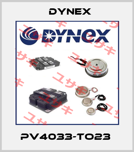 PV4033-TO23  Dynex