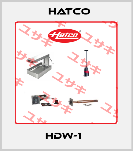 HDW-1   Hatco
