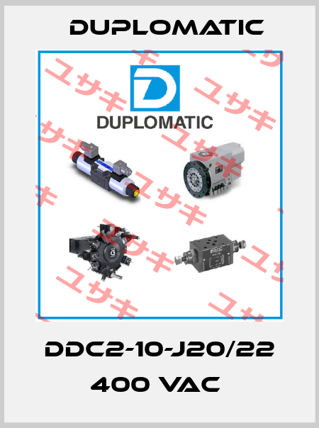 DDC2-10-j20/22 400 VAC  Duplomatic