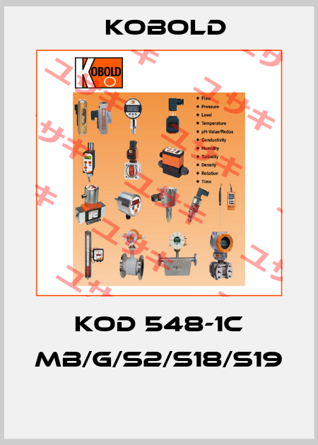 KOD 548-1C MB/G/S2/S18/S19  Kobold