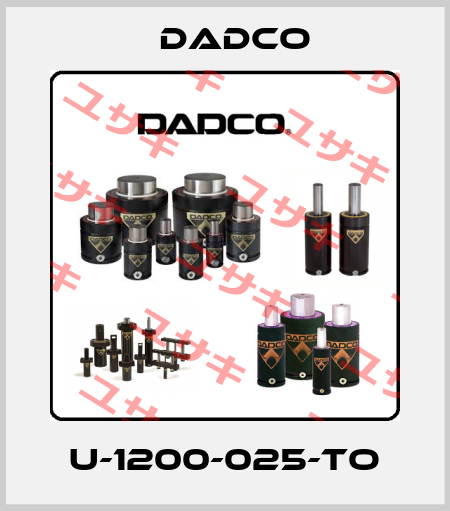 U-1200-025-TO DADCO