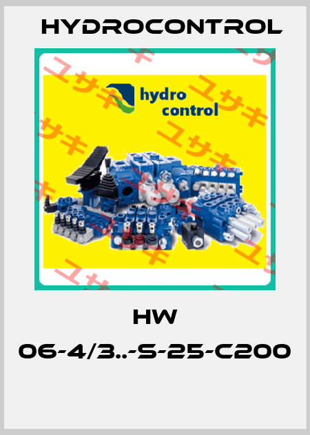 HW 06-4/3..-S-25-C200  Hydrocontrol
