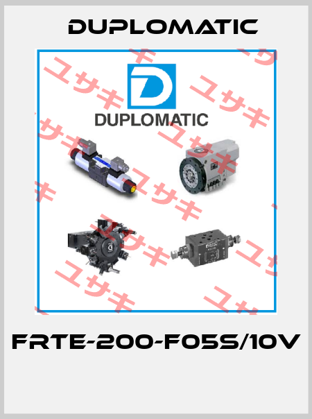 FRTE-200-F05S/10V  Duplomatic