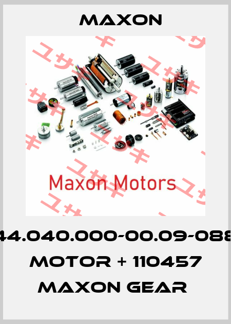 44.040.000-00.09-088 MOTOR + 110457 MAXON GEAR  Maxon
