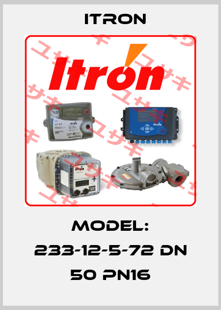 Model: 233-12-5-72 DN 50 PN16 Itron