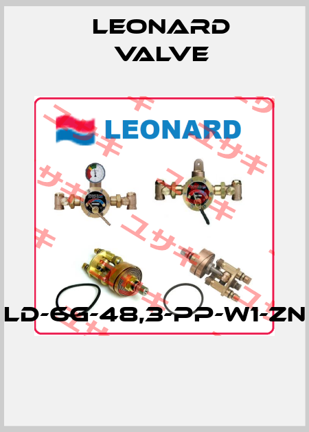LD-6G-48,3-PP-W1-ZN  LEONARD VALVE