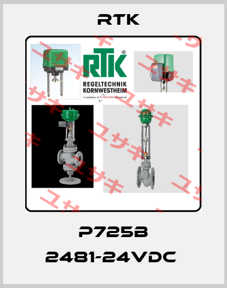 P725B 2481-24VDC  RTK