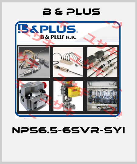 NPS6.5-6SVR-SYI  B & PLUS